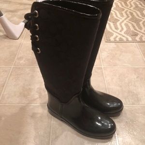 Coach Rainboots